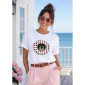 Buddha-Om -on Pink with Black Polka Dots (avail. in 3 colors)