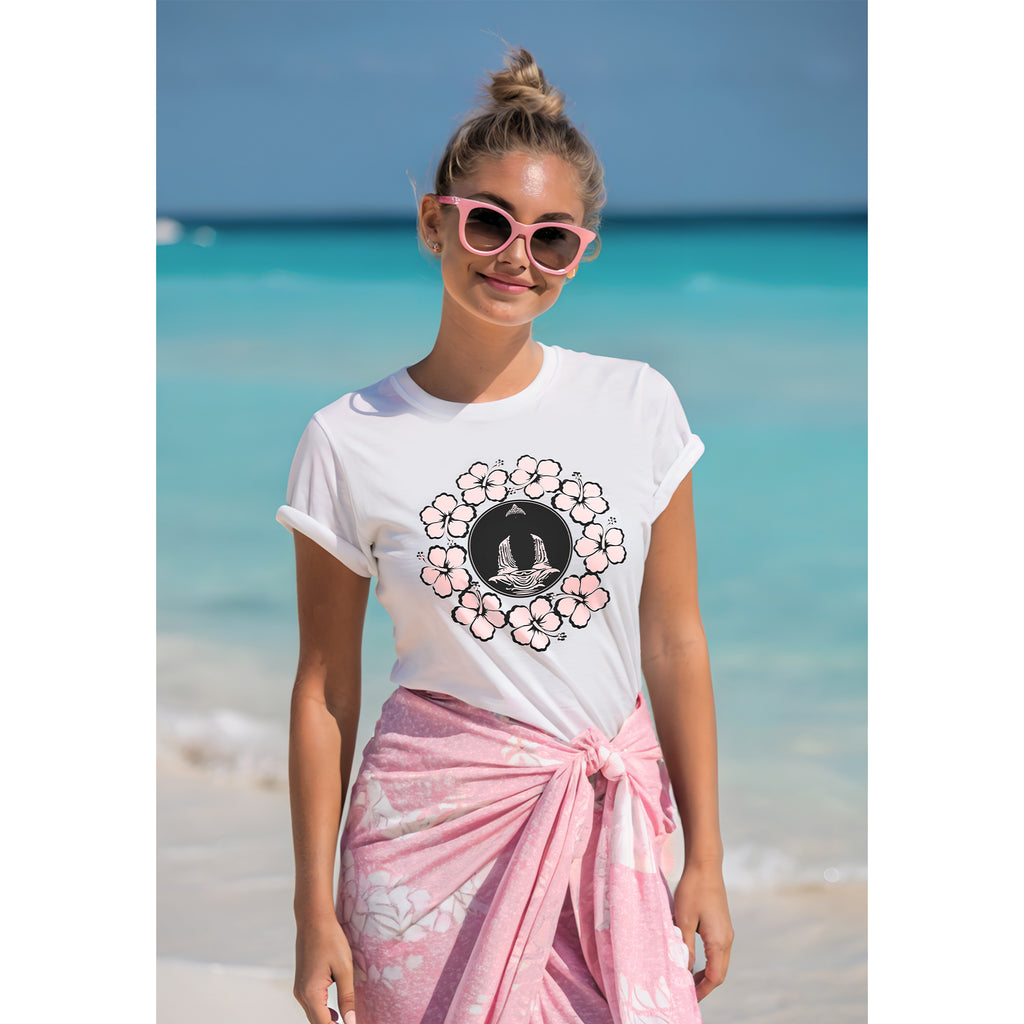 Buddha-Lei with Pink & Black (avail. in 4 colors)