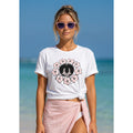 Buddha-Lei with Pink & Black (avail. in 4 colors)