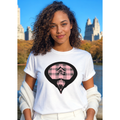 Mindfulness with Yoni Mudra-on Pink Plaid (avail. in 4 colors)