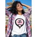 Yoni Mudra-Om on Pink (avail. in 3 colors)