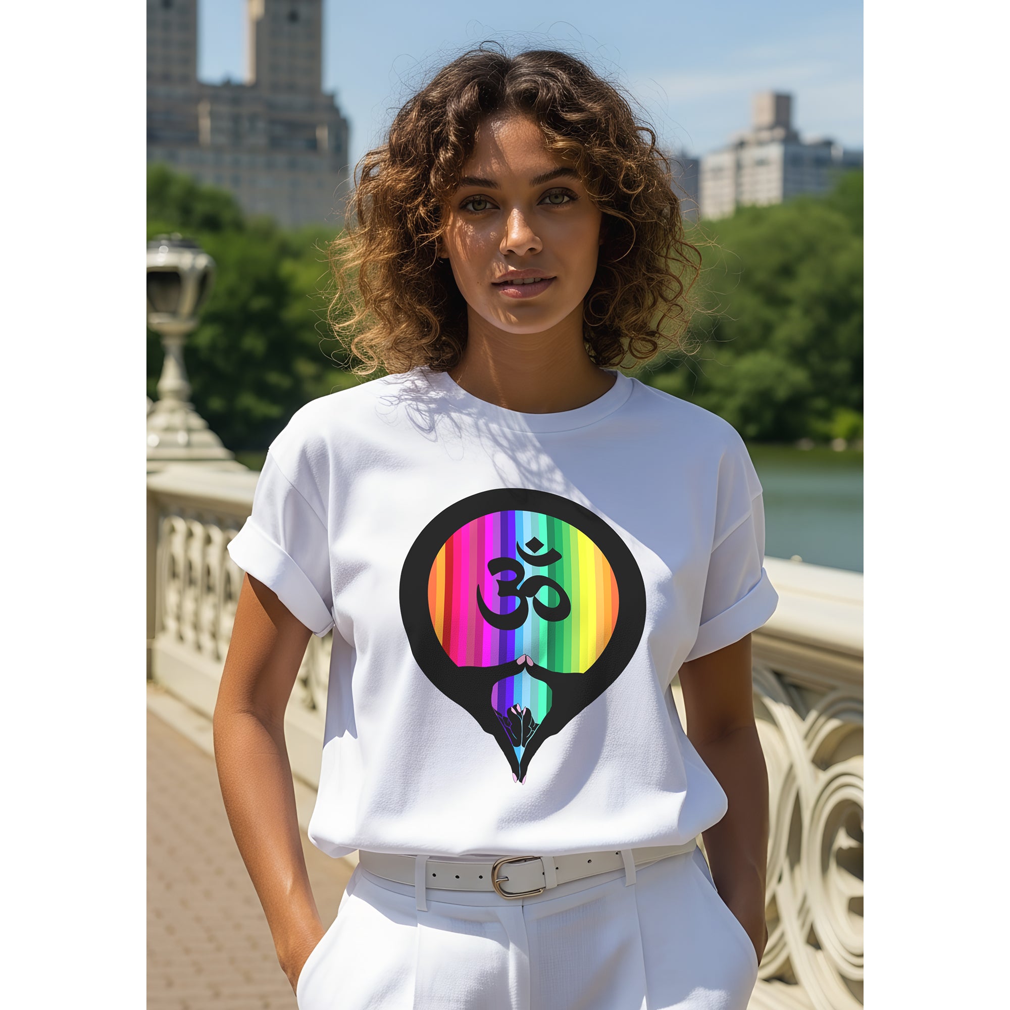 Yoni Mudra-Om on Rainbow (avail. in 10 colors)