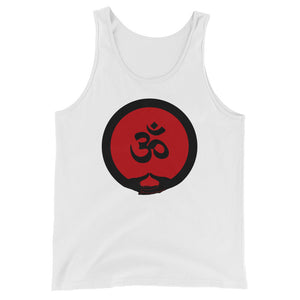 Mudra-OM on Red (avail. in 3 colors)