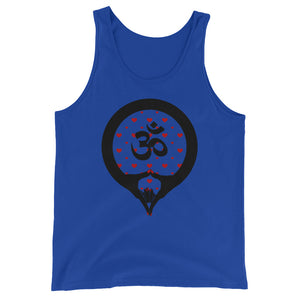 Yoni Mudra-Om with Red Hearts (avail. in 3 colors)