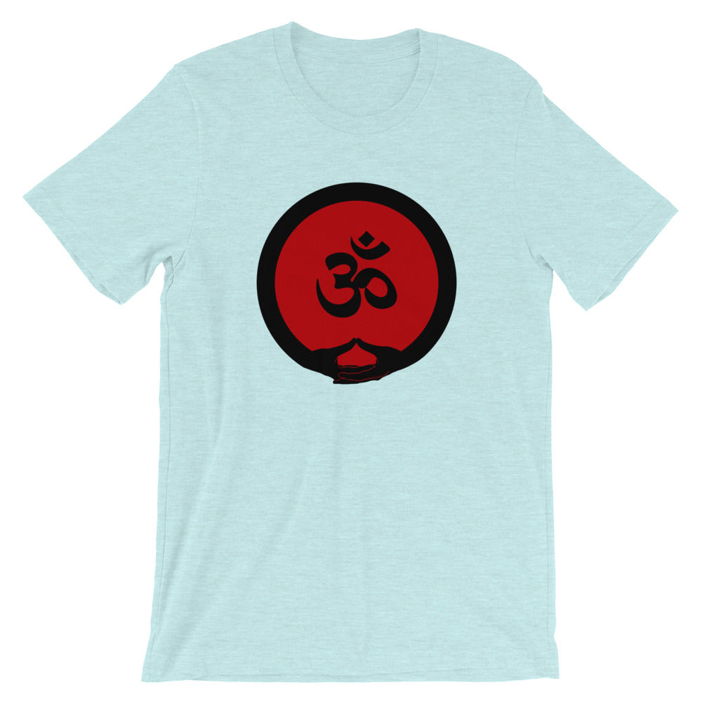 Mudra-OM on Red (avail. in 6 colors)