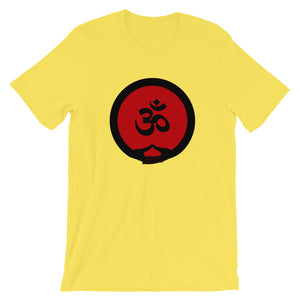 Mudra-OM on Red (avail. in 6 colors)