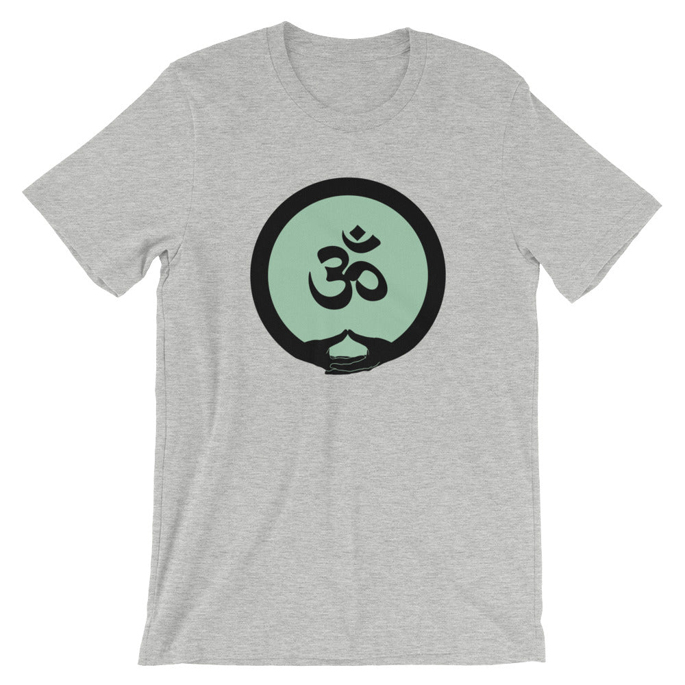 Mudra-OM on Green (avail. in 6 colors)