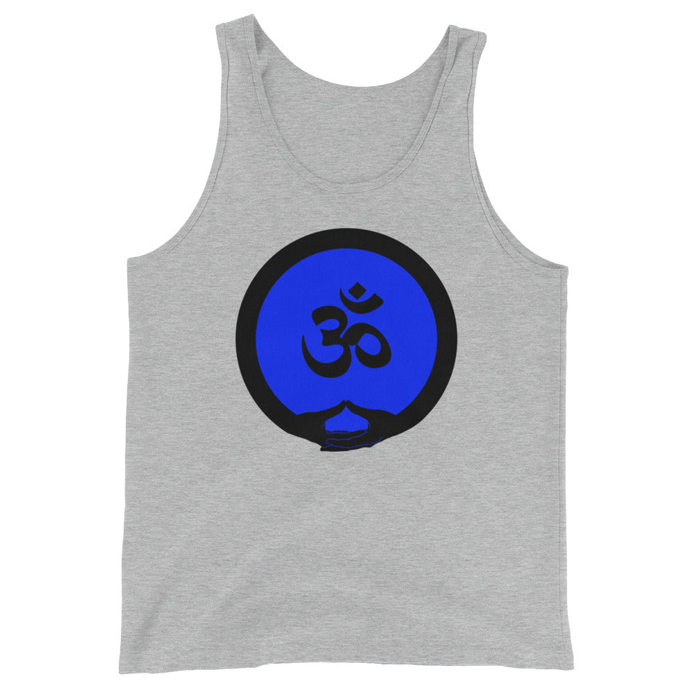 Mudra-OM on Blue (avail. in 3 colors)