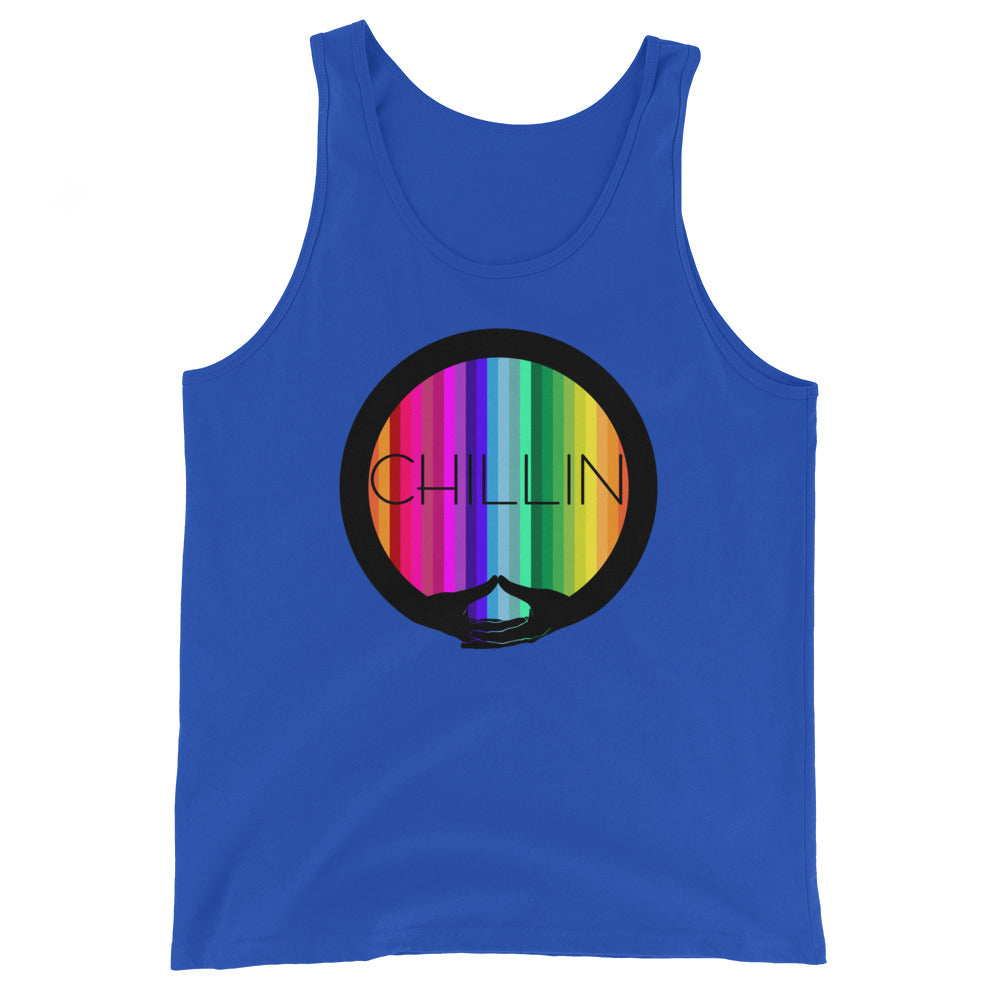 Mudra-Chillin on Rainbow (avail. in 4 colors)