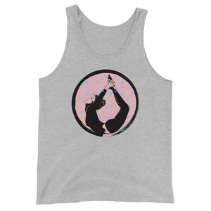 yoga grey cotton tank-top