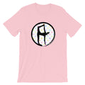 Half Moon Bow Pose-White w-Multi-color Polka Dots (avail. in 5 colors)
