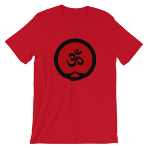 Mudra-OM on Red (avail. in 6 colors)