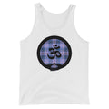 Mudra-OM on Blue-Lavender Plaid (avail. in 2 colors)