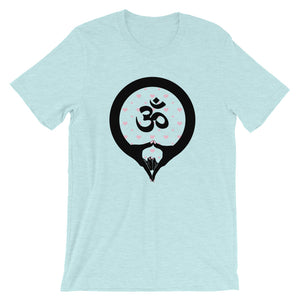 Yoni Mudra-Om with Pink Hearts (avail. in 4 colors)