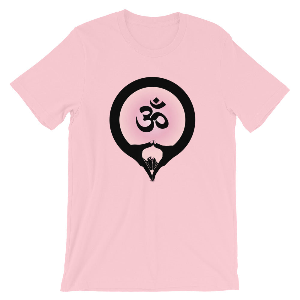 Yoni Mudra-Om on Pink (avail. in 3 colors)