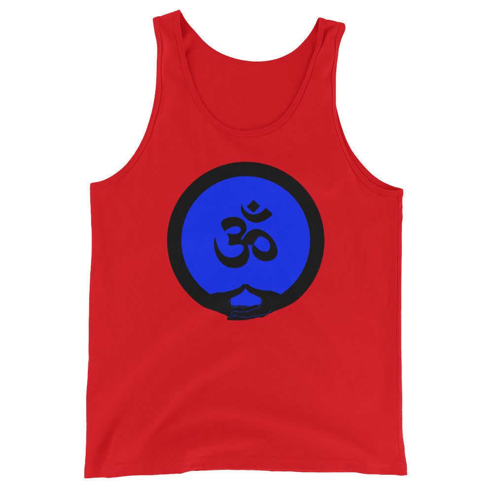 Mudra-OM on Blue (avail. in 3 colors)