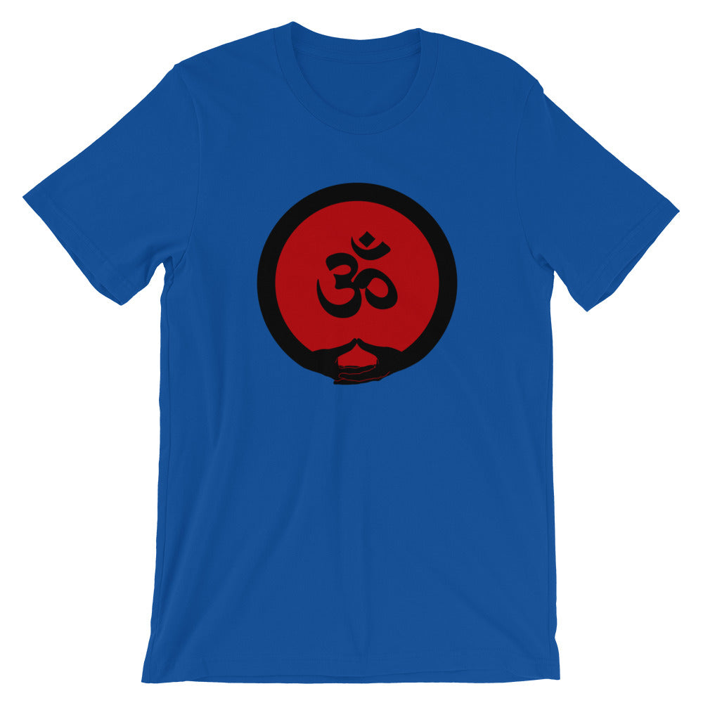 Mudra-OM on Red (avail. in 6 colors)