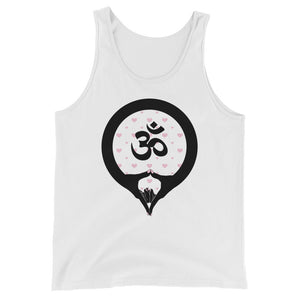 Yoni Mudra-Om with Pink Hearts (avail. in 2 colors)