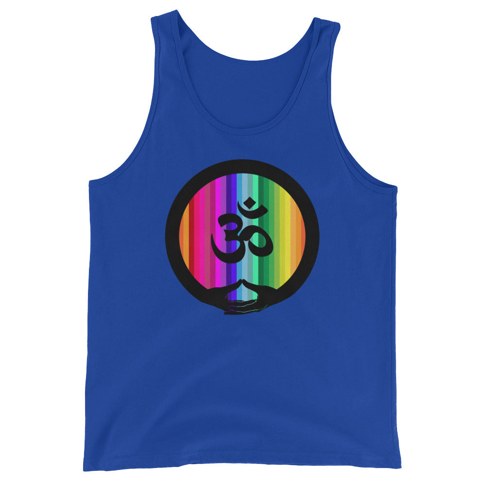 Mudra-OM on Rainbow (avail. in 3 colors)