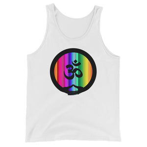 Mudra-OM on Rainbow (avail. in 3 colors)