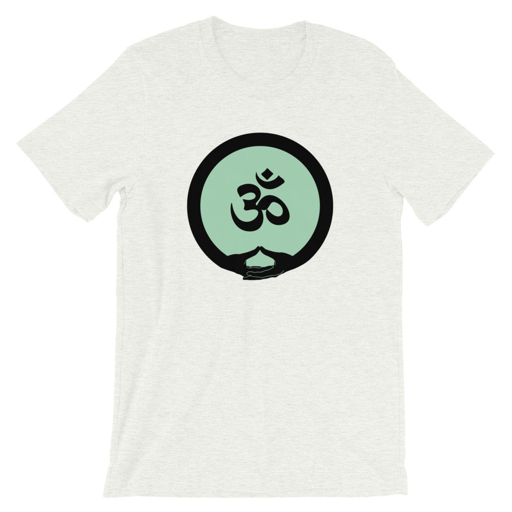 Mudra-OM on Green (avail. in 6 colors)