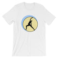 Prenatal Yoga-Yellow with Blue Hearts (avail. in 3 colors)