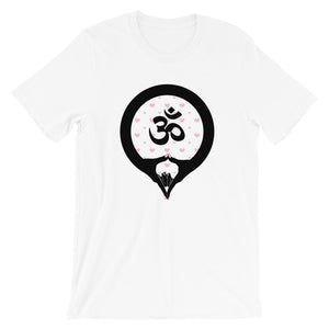 Yoni Mudra-Om with Pink Hearts (avail. in 4 colors)