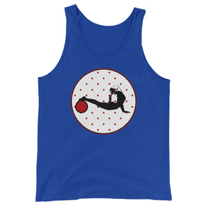 Yoga Wheel-White with Red Tiny Dots (avail. in 3 colors)