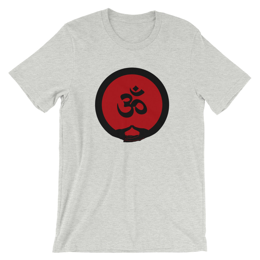 Mudra-OM on Red (avail. in 6 colors)