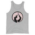 yoga grey cotton tank-top