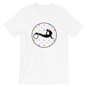 Yoga Wheel-with Multi-color Polka Dots (avail. in 4 colors)