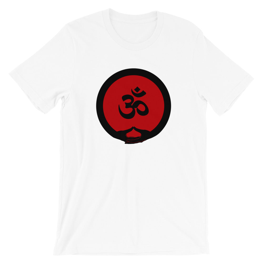 Mudra-OM on Red (avail. in 6 colors)