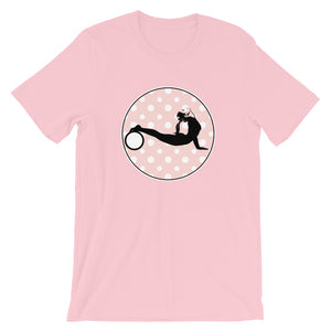 Yoga Wheel-Pink with White Polka Dots (avail. in 3 colors)