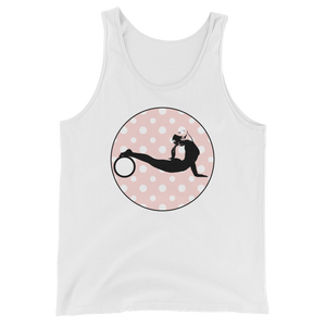 Yoga Wheel-Pink with Polka Dots