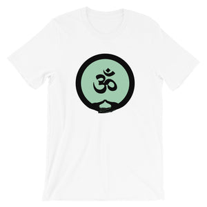 Mudra-OM on Green (avail. in 6 colors)