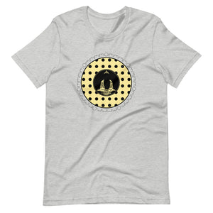 Om Buddha-Yellow with Black Polka Dots (avail. in 2 colors)