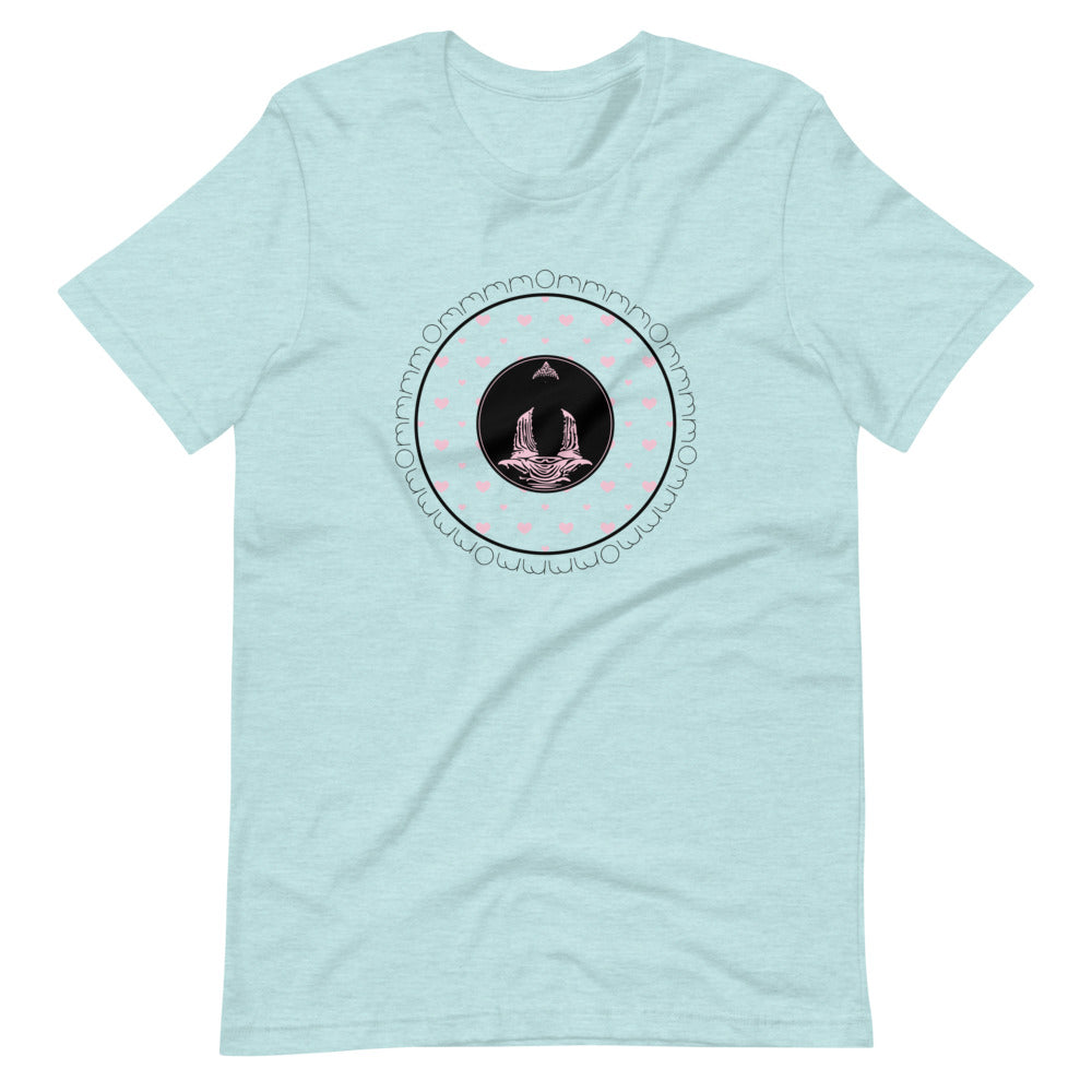 Om Buddha-with Pink Hearts (avail. in 2 colors)