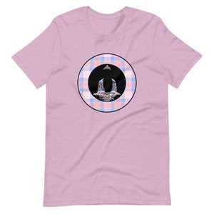 Buddha-Pink Plaid3 (avail. in 4 colors)