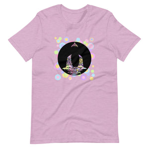 Buddha-with Multi-color Circles (avail. in 3 colors)