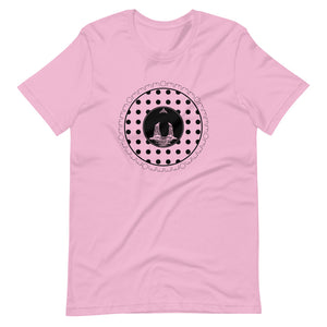 Om Buddha-with Black Polka Dots (avail. in 10 colors)