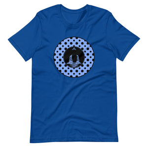 Buddha-Blue with Black Polka Dots (avail. in 5 colors)