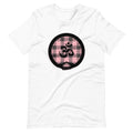 OM with Dhyana Mudra - on Pink Plaid (avail. in 3 colors)