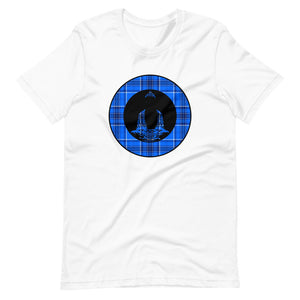 Buddha-Blue Plaid4 (avail. in 5 colors)