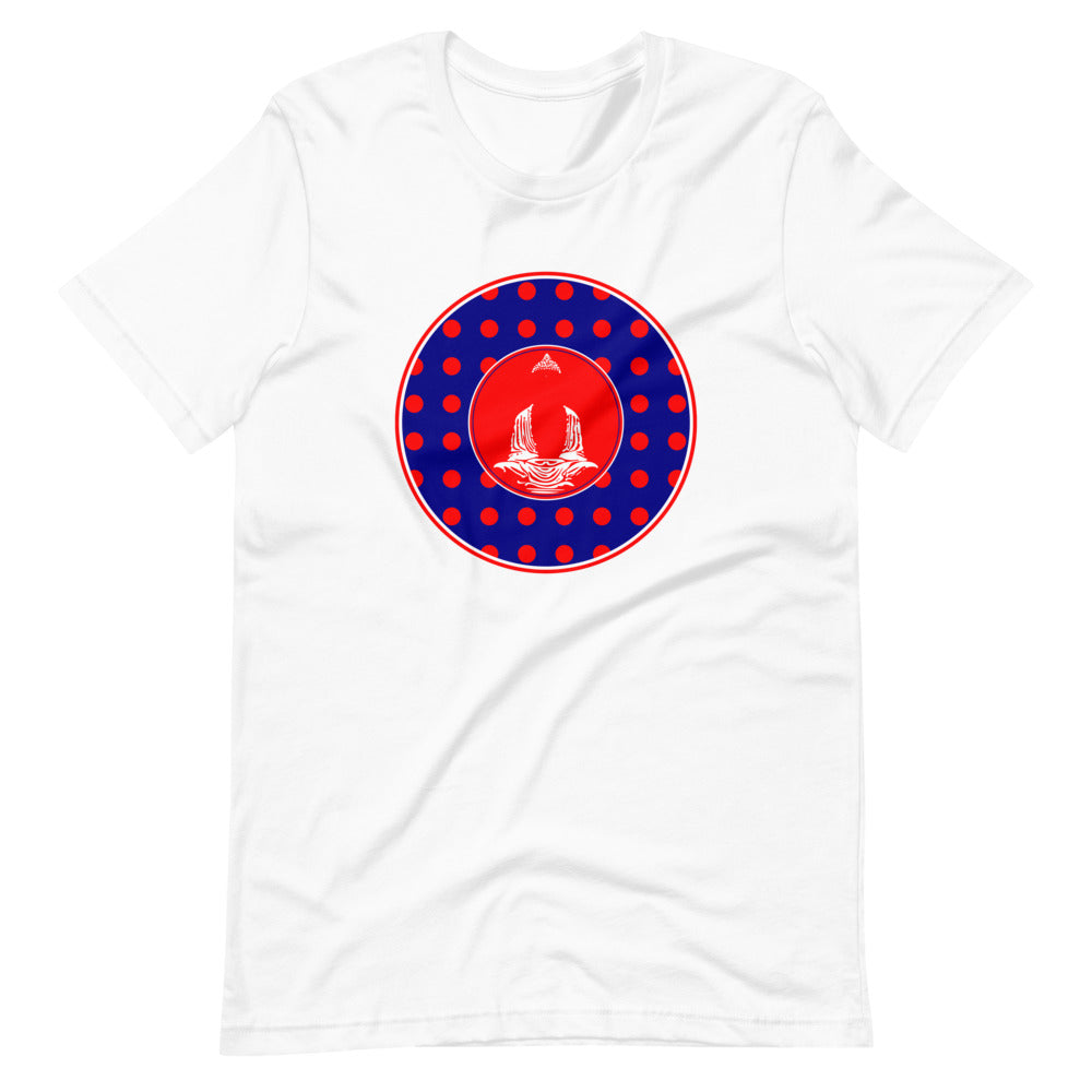 Buddha-Blue with Red Polka Dots (avail. in 2 colors)