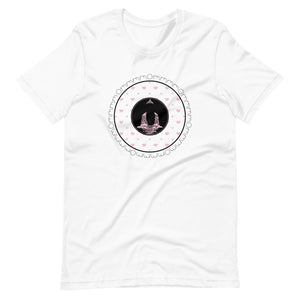 Om Buddha-with Pink Hearts (avail. in 2 colors)