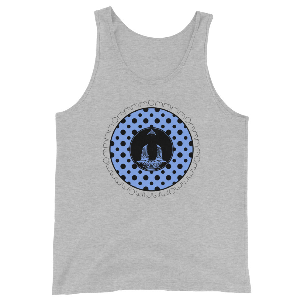 OM Buddha-Blue with Black Polka Dots (avail. in 3 colors)