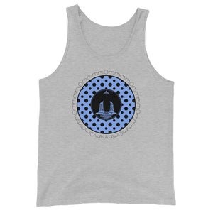 OM Buddha-Blue with Black Polka Dots (avail. in 3 colors)