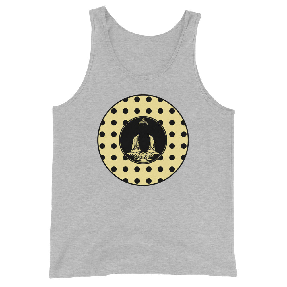 Buddha-Yellow with Black Polka Dots (avail. in 2 colors)