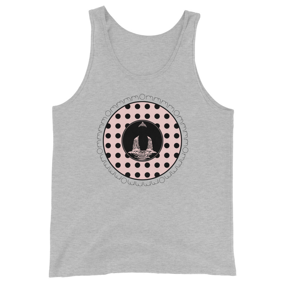 Om Buddha-Pink with Black Polka Dots (avail. in 2 colors)