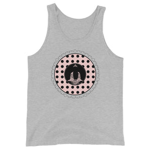 Om Buddha-Pink with Black Polka Dots (avail. in 2 colors)